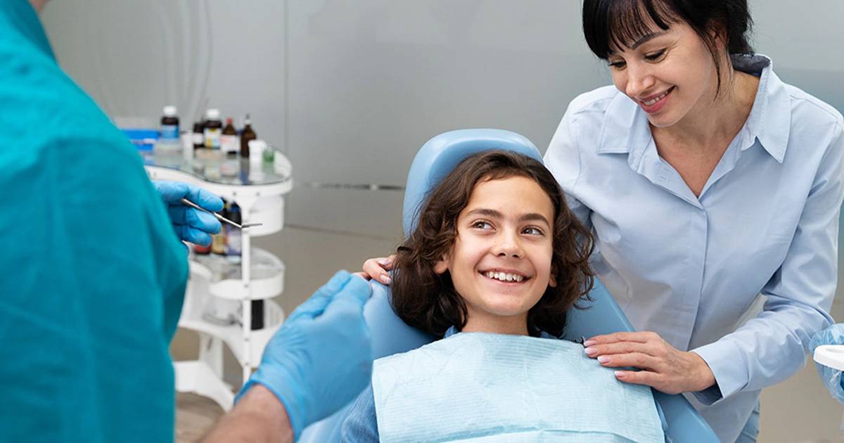 Smiling child after a positive dental visit at ZPD Dental Clinic in Craigieburn
