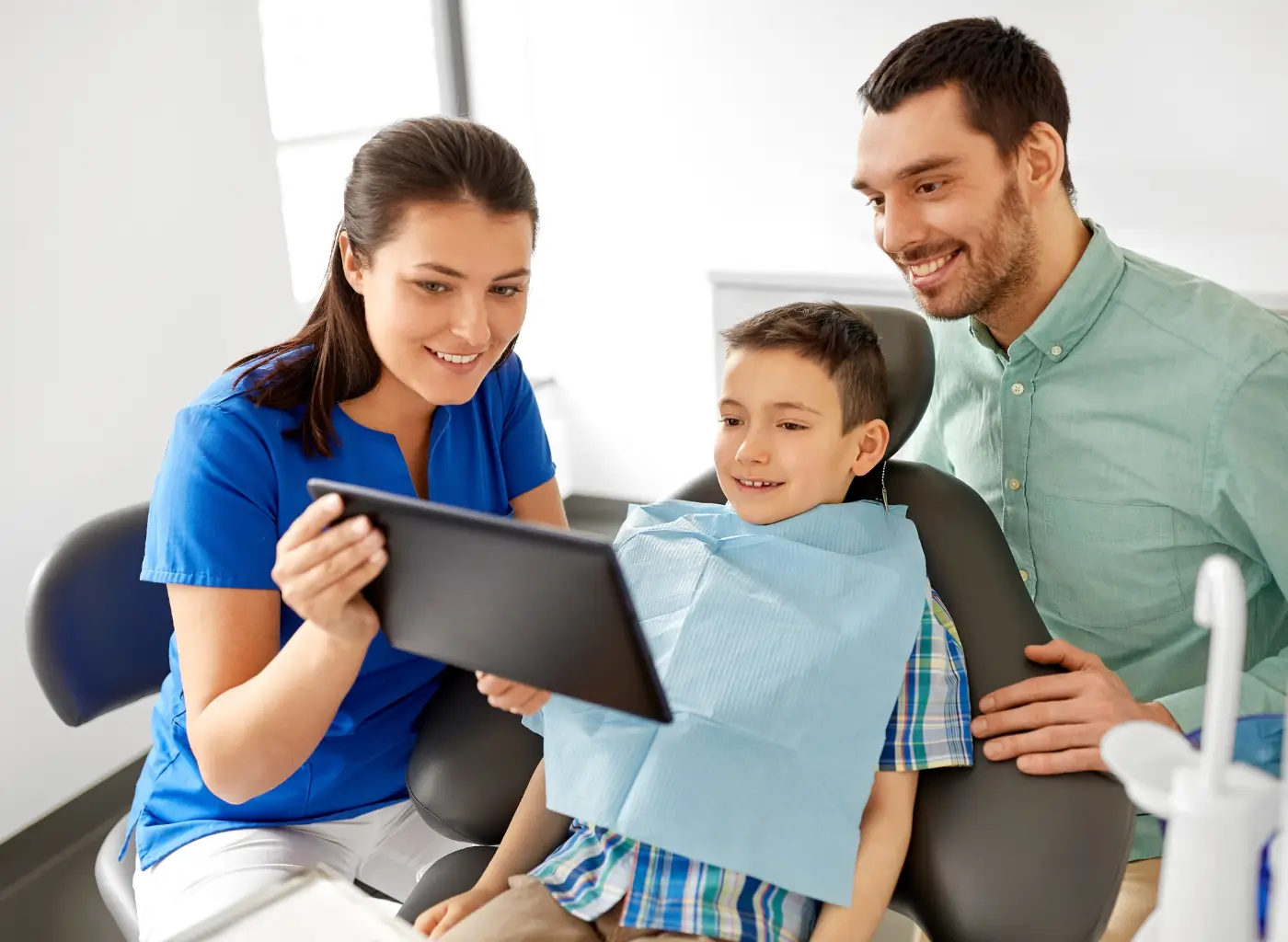 Pediatric dental x-ray at ZPD Dental Clinic showing a child’s teeth for accurate diagnosis