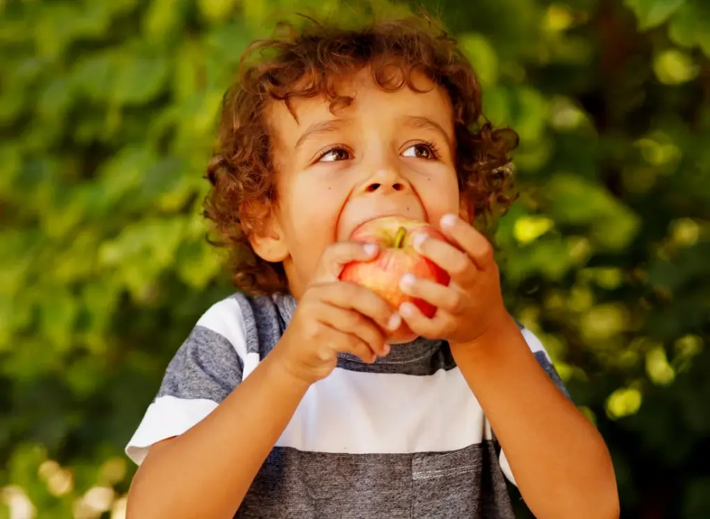 Snacks impact on child dental health showing how sugary foods cause cavities