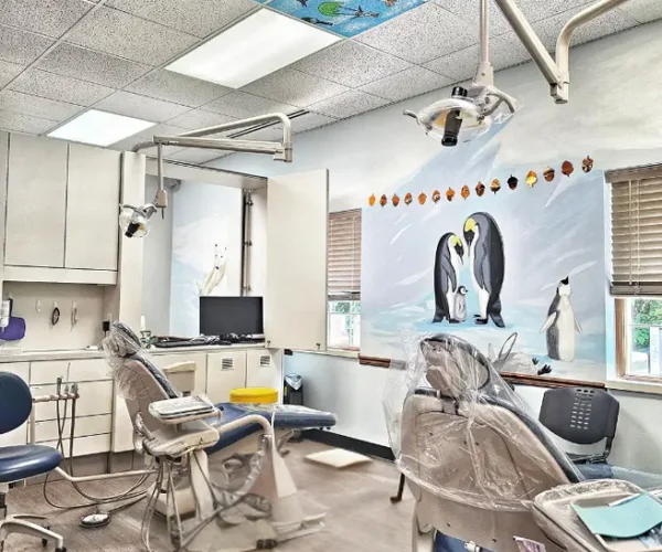 Child-friendly pediatric dental office at ZPD Dental Clinic designed for kids’ comfort and care
